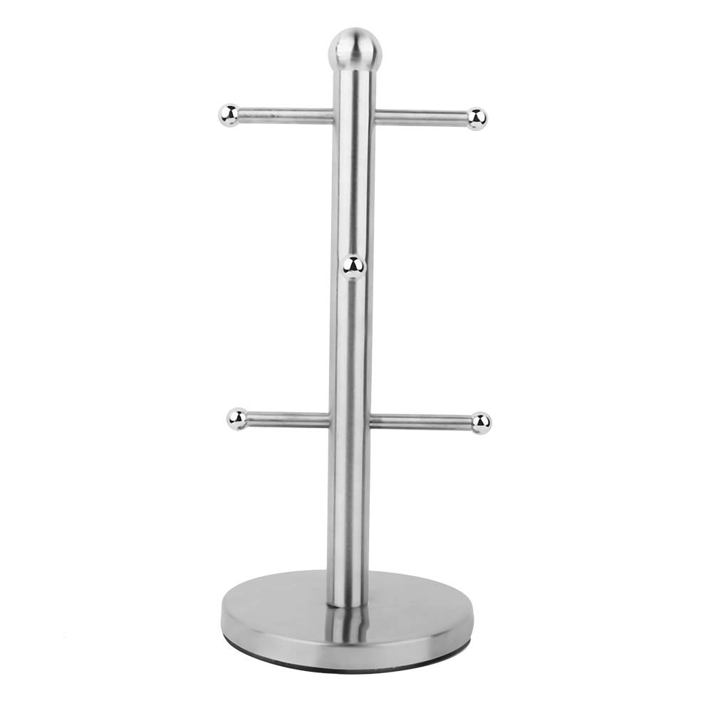 Stainless Steel Mug Holder Tree Shape Storage Tea Cup Rack Organizer