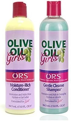 ORS Olive Oil Girls Set Shampoo and Conditioner by Olive oil girls