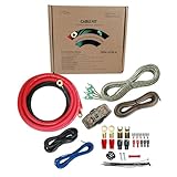 AgClover 4 Gauge Amp Wiring Kit, 100% (OFC) 3000W