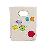 FLUF CHIRP! Lunch Bag, 11-Inch L by 8-Inch W by 4-1/2-Inch D