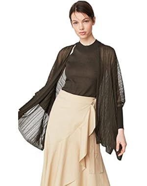 Mango Women's Metallic Thread Cardigan