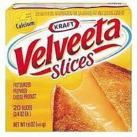 Image of KRAFT VELVEETA CHEESE SLICES 12 OZ PACK OF 3