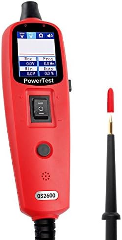 Circuit Tester OS2600 Power Probe 12V&amp;24V Diagnostic Electric Circuit Tester With Flashlight Read AVOmeter