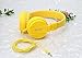 ONTA Kids Headphones for Boys Girls - Child Student Headset Wired plug Toddler Earphones School Teen on Ear for Ipad | Computer | Smart phone | Amazon Fire Tablet | Laptop | Plane Travel | Game,yellow