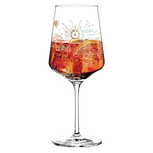 RITZENHOFF Aperizzo Aperitifglas von Natalia Yablunovska, aus Kristallglas, 600 ml, mit edlen Goldanteilen – Bild 4