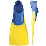 Long Floating Fin 1-3 Blue/Yellow