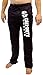 Call of Duty Ghosts Men's Pajama Pants Bottom 100% Cotton Machine Washable (Medium/32-34, Black)