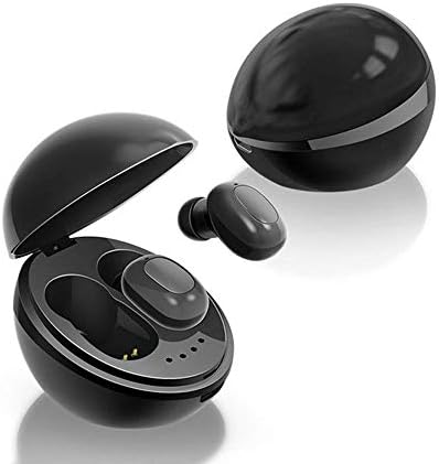 オーディオ Bluetoothイヤホン インイヤー真のワイヤレスbluetoothヘッドセット両耳ミニスポーツ防水コールタッチ操作のために屋内外 持ち運びがしやすくなっています Color Black 宅送 サイズ D Free Size 色 スピーカー
