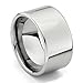 12mm Flat Men's Tungsten Wedding Band