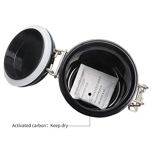 Eyelash Glue Storage Tank Individual Adhesive Stand Activated Sealed Storage Jar Container Eyelash Extension Tool, 1Pc