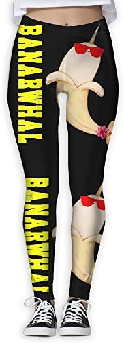 Cute Cartoon Animals Funny Unicorn Narwhal Women's Prolific Health Fitness Power Flex Yoga Pants Leggings