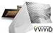 VViViD Auto Emblem Car Wrap Vinyl, Silver Carbon Fiber, Compatible with Chevy Bowtie Logo 11.8 Inches x 4 Inches Sheets (x2)
