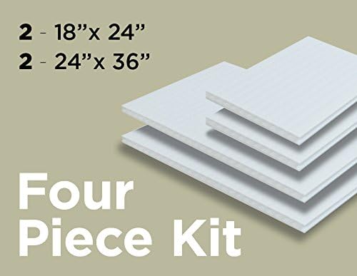 Coroplast for guinea pig cage - 2 pcs 24” x 36” & 2 pcs 18” x 24”. Use with oxbow guinea pig habitat & kaytee guinea pig habitat. Under fleece bedding for guinea pigs or kaytee guinea pig bed.