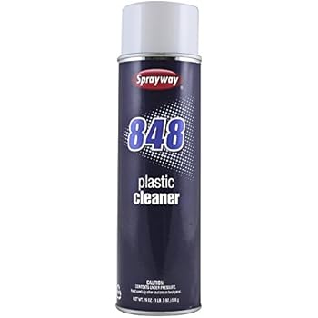 Sprayway SW848 Aerosol Plastic Cleaner, 19 oz