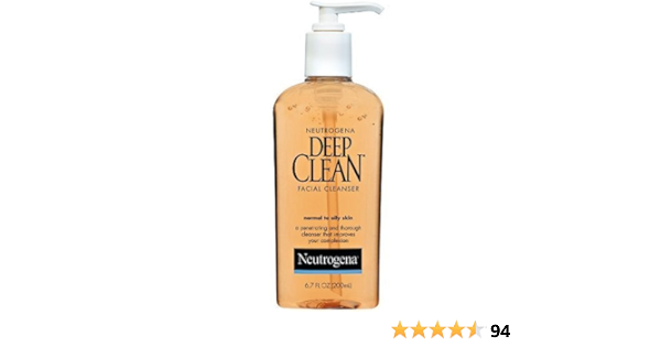 neutrogena deep clean moisturizer