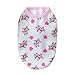 Boomboom Cotton Dog Clothes Milk Small Puppy Pet Clothes (Pink)