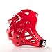 MOOTO WTF Approved Taekwondo Head Gear 3color S to XL (Red, 2.M)