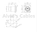 Alvin's Cables RJ45 Waterproof Connector Sockets IP65 Ethernet Panel Mount RJ45 Connector 3 Pcs