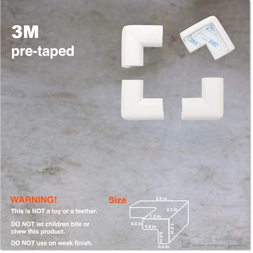 Roving Cove Corner Protector for Baby (8 Large Corners), HeftyFit