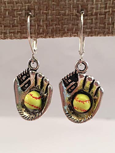 Softball Glove Earrings