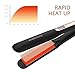 Hair Straightener, Professional Flat Iron with 1.37 Inch Wide Titanium Plates Touch Screen LCD Display Adjustable Temp|Heats Up Fast for All Hair Types | Best Birthday Gift with Bag for Women Girl Her