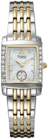 Caravelle by Bulova Women's 45R003 Diamond Accented Mother of Pearl Dial Watch