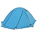 4-season 2-person Ultralight Waterproof Tent and Footprint - Perfect for Backpacking Kayaking Camping and Trekking/Double Layer Tent/Riding/Hiking/Camping/Lightweight Backpacking Tents (Blue)