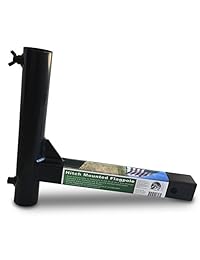 Soporte de mástil de enganche de color negro