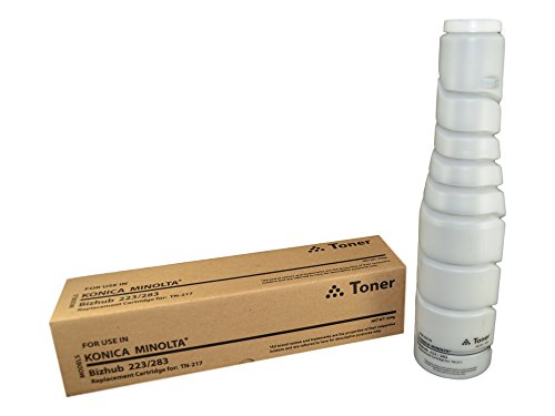 SpecToner Compatible Toner Cartridge Replacement for Konica Minolta Bizhub 223, 283 - Black