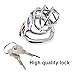 YiFeng Stainless Steel Male Chastity Cage Device Belt (45mm Ring) 201