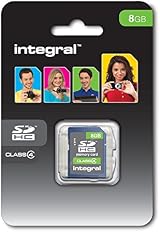 Integral 8GB SDHC Class 4 Memory Card for Photos Videos Music Documents view 2
