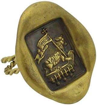 Amazon アニュス デイ 封蝋 リング 神の子羊 指輪 真鍮 The Sacred Secret Original Jewelry リング 通販