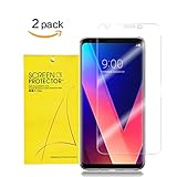 For LG V30 Screen Protector,Datou[2 Pack][Case Friendly][Anti-Shatter][3D Curved Full Coverage] TPU Protective PET Film Screen Soft Flexible Cover for LG V30