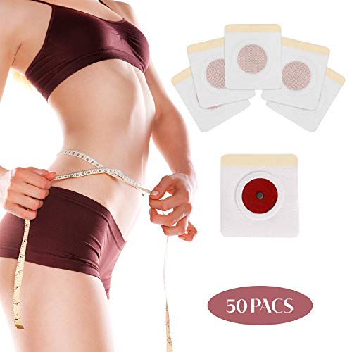 50Pcs Weight Loss Sticker, Fat Burning Abdominal Fat Away Sticker Magnets, For Beer Belly, Buckets Waist, Waist Abdominal Fat, Quick Slimming