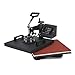 Mophorn Heat Press 15x15 inch 6pcs Heat Press Machine 1050W Multifunctional Sublimation Dual LED Display Heat Press Machine for t Shirts Swing Away Design (15x15Inch, 6IN1 Element)