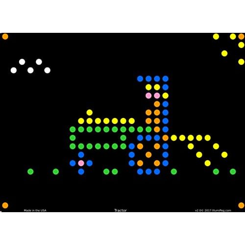 lite brite dinosaur