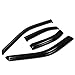 Auto Dynasty 4Pcs Tape-On Window Vent Visor Deflector Rain Guard Compatible with Sentra B15 4DR