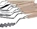 Togood 10pcs Stainless Steel Spatula Palette Knives For Artists, Art Tools For Oil Painting Acrylic Mixing Special Effects, Wooden handle