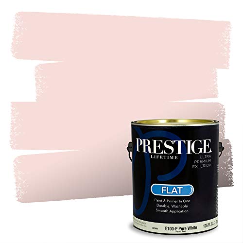 PRESTIGE Paints Exterior Paint and Primer In One, 1-Gallon, Flat, Comparable Ma…