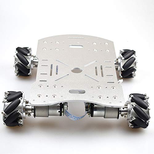 4 Moebius+Mecanum+Platform+Chassis+Raspberry