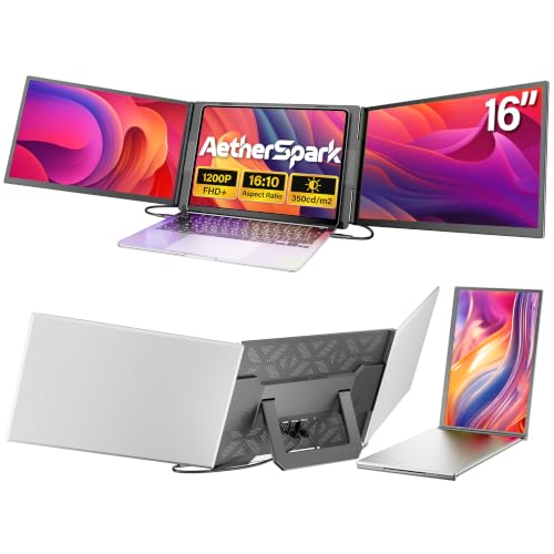AetherSpark Triple Portable Monitor