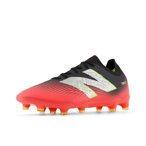 New Balance Unisex Tekela Magia Low Laced FG V4+ Soccer Shoe, Black/Energy Red/…