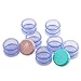 7 Day Pill Organizer Case Stackable Weekly Supplements Vitamins Pills Dispenser Holder Translucent Blue with Extra Lid