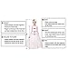 Chiffon Tulle Flower Girl Dress Junior Wedding Bridesmaid Dresses of Flower Girl A-line Ivory