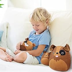 BenBen Dog Plush Pillow, Set of 3, 12 and