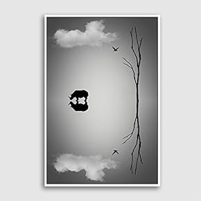 Framed Canvas Wall Art for Living Room, Bedroom Sky Canvas Prints for Modern Home Decoration Ready to Hang - 16"x24" inches