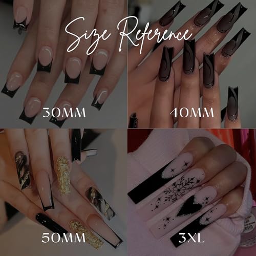 Baddie Princess Nail Decals Tattoo Princess Girly Nail Art Water Transfer Nail Wraps Nail Supplies (30MM Shorty) - Image 5