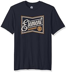 Element Men's Branded Logo T-Shirt Solid