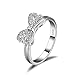 JewelryPalace Cubic Zirconia Wedding Anniversary Promise Ring 925 Sterling Silver