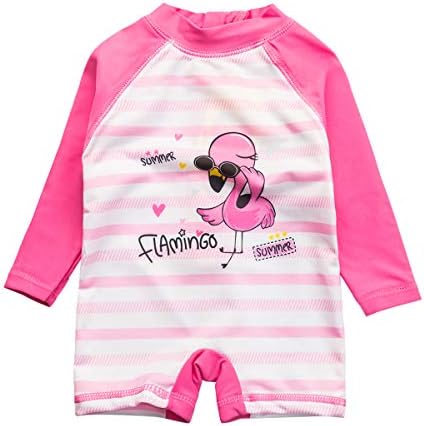 Wishere Kids Boy Girl Rash Guard Swimming Shirt UPF 30+ Baby Swimsuit